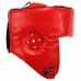 Шолом боксерський відкритий Boxer M, червоний, код: 2028-N_MR Шолом боксерський відкритий Boxer M, червоний, код: 2028-N_MR