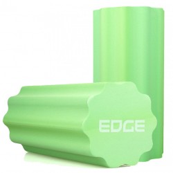 Масажний ролик Edge Yoga Roller EVA профільований 300х150 мм, зелений, код: ERO3-30 GREEN-PP