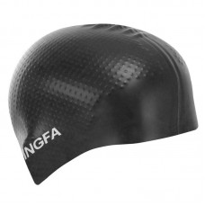Шапочка для плавання силіконова для дорослих Yingfa чорний, код: C0068_BK Шапочка для плавання силіконова для дорослих Yingfa чорний, код: C0068_BK