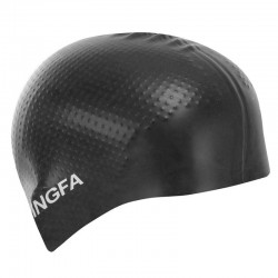 Шапочка для плавання силіконова для дорослих Yingfa чорний, код: C0068_BK Шапочка для плавання силіконова для дорослих Yingfa чорний, код: C0068_BK
