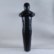 Манекен для борьбы с неподвижными руками Boyko-Sport Силуэт ПВХ черный 1300 мм, код: bs2352101130-BK