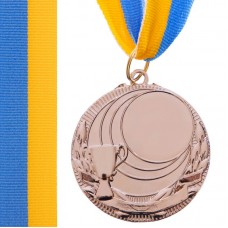 Заготівля медалі спортивної PlayGame Pluck срібна, код: C-4844_S-S52
