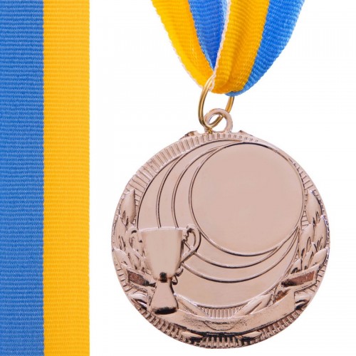 Заготівля медалі спортивної PlayGame Pluck срібна, код: C-4844_S-S52