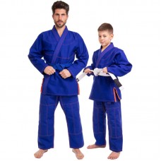 Кімоно для джиу-джитсу Velo (без пояса), розмір 4 (зріст 170см), синій, код: VL-6651_4BL Кімоно для джиу-джитсу Velo (без пояса), розмір 4 (зріст 170см), синій, код: VL-6651_4BL