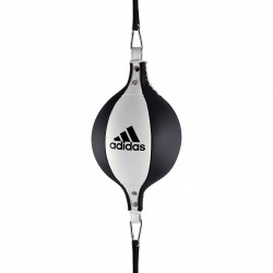 Пневматична груша на розтяжках Adidas Speed, чорна-біла, код: 15669-873