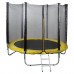 Батут Let"sGo із захисною сіткою 10" (305 см) жовтий, код: LG10/MZ305Y-WS