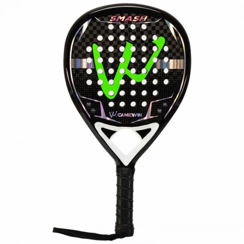 Набір для падел-тенісу Camewin Smash 1 ракетка у чохлі, зелений-чорний, код: BT-6531_G