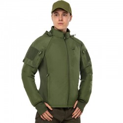 Куртка тактична Tactical L, оливковий, код: TY-9405_LOL