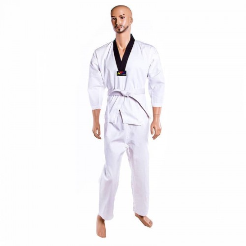 Кімоно тхеквондо WTF, зріст 160 см, білий, код: WTF160-WS Кімоно тхеквондо WTF, зріст 160 см, білий, код: WTF160-WS