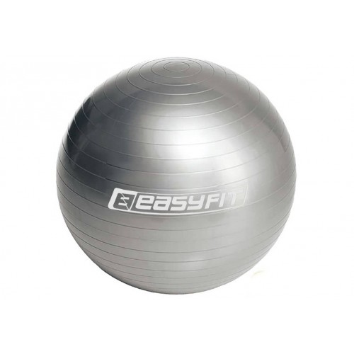 М'яч для фітнесу EasyFit 550 мм, сірий, код: EF-3006-GY