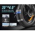 Електровелосипед Samebike LOTDM200-II (750 Вт, 13 А*год, 48 В), колеса 20", з ручкою газу, білий, код: LOTDM200-II-white