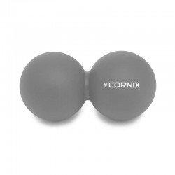 Масажний м"яч Cornix Lacrosse DuoBall 126х63 мм, сірий, код: XR-0115 Масажний м"яч Cornix Lacrosse DuoBall 126х63 мм, сірий, код: XR-0115