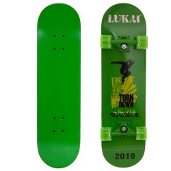 Скейтборд Lukai зелений, код: SK-1245-2-S52
