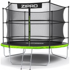 Батут Zipro Jump Pro 10FT (3120 мм) з внутрішньою сіткою, чорний-салатовий, код: 5902659840677-IN Батут Zipro Jump Pro 10FT (3120 мм) з внутрішньою сіткою, чорний-салатовий, код: 5902659840677-IN