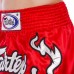 Шорти для тайського боксу та кікбоксингу Fairtex M червоний, код: BS0665_MR