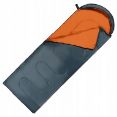 Спальний мішок (спальник) ковдра SportVida +2 ...+21°C R Navy Green/Orange, код: SV-CC0065