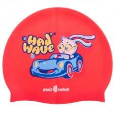 Шапочка для плавання дитяча PlayGame Bunny червоний, код: M057812000W-S52