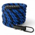 Канат для лазіння Orlins CrossFit х/б 7 м, діаметр 40 мм з кронштейном, синьо-чорний, код: RO-158