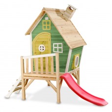 Дерев"яний ігровий будиночок Exit Fantasia 300, зелений, код: 50.11.10.00 Дерев"яний ігровий будиночок Exit Fantasia 300, зелений, код: 50.11.10.00