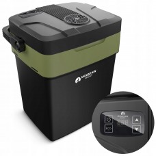 Холодильник туристичний Mountain Goat 29 л електричний, переносний, чорний-оливковий, код: P-5905973405133