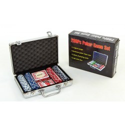 Набір для покеру в алюмінієвому кейсі SP-Sport 200 фішок, код: IG-2056-S52