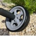Колесо для преса PowerPlay Exercise Wheel 165 мм, сірий, код: PP_4345
