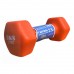 Гантель вінілова Матова SNS 1х2,5 кг, червоний, код: 12313-SNS