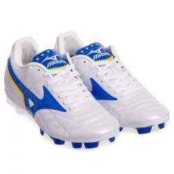 Бутси футбольні Mizun розмір 44 (29,5см), білий-синій, код: OB-0836-BKR_44