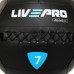 М"яч набивний медичний для кросфіту LiveUp 7кг, чорний, код: LP8103-7