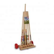 Набір для крокету Londero з дерев"яним візком на 6 осіб, код: 8002444106067-IN Набір для крокету Londero з дерев"яним візком на 6 осіб, код: 8002444106067-IN