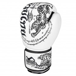 Боксерські рукавиці Phantom Muay Thai White 14 унцій, код: PHBG2495-14