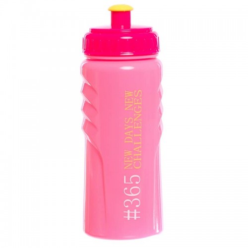 Пляшка для води FitGo 500 мл рожевий, код: FI-5957_P