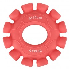 Еспандер кистьовий кільце з подвійним навантаженням Jello, навантаження 20LB-30LB, рожевий, код: FI-0650_P Еспандер кистьовий кільце з подвійним навантаженням Jello, навантаження 20LB-30LB, рожевий, код: FI-0650_P