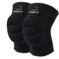 Наколінники волейбольні PowerPlay Elastic Knee Support L, (пара) чорний, код: PP-8000_Black_L