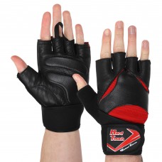 Рукавички для фітнесу та важкої атлетики Hard Touch M, чорний, код: FG-9532_MBK