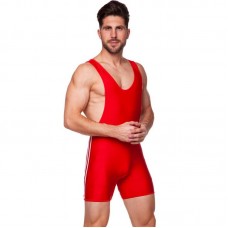 Трико для боротьби та важкої атлетики PlayGame XL (50-52), червоний, код: CO-3536_XLR Трико для боротьби та важкої атлетики PlayGame XL (50-52), червоний, код: CO-3536_XLR