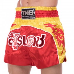 Шорти для тайського боксу та кікбоксингу Top King XS, червоний, код: TKTBS-146_XSR