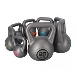 Набір вінілових гирь WCG 8 шт, 78 кг, сірий, код: 200.000.009-IF