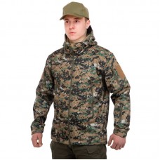 Куртка тактична Tactical XXXL камуфляж Mrpat Digital Woodland, код: ZK-20_XXXLKMDW