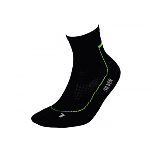 Термошкарпетки InMove Runner Deodorant Black/green (35-37), код: rds.Black/green .35-37
