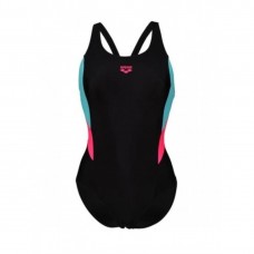 Купальник закритий для жінок Arena Swimsuit V Back Panel, розмір 40, чорний, код: 3468336994849