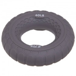 Еспандер кистьовий Кільце Jello 40LB сірий, код: FI-3813_GR-S52 Еспандер кистьовий Кільце Jello 40LB сірий, код: FI-3813_GR-S52