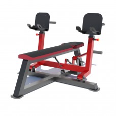 Лавка для жиму гантелей лежачи Brustyle 1750х1370х1270 мм, код: TC157.3 Лавка для жиму гантелей лежачи Brustyle 1750х1370х1270 мм, код: TC157.3