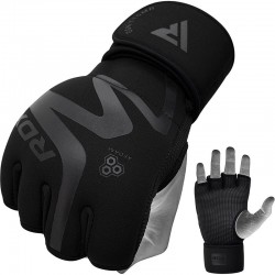 Рукавиці неопренові RDX T15 Noir Inner Matte Black S, код: GGN-T15MB-S