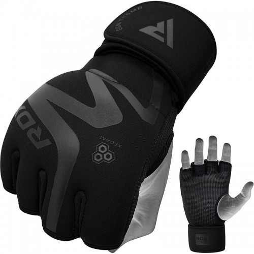 Рукавиці неопренові RDX T15 Noir Inner Matte Black S, код: GGN-T15MB-S