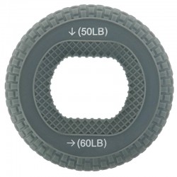 Еспандер кистьовий Кільце Jello навантаження 50LB-60LB, сірий, код: JLA472_GR