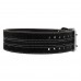 Пояс для пауерліфтингу Power System PS-3800  PowerLifting M, шкіряний, чорний, код: PS-3800_M_Black_Black