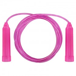 Скакалка FitGo 2,6м, бузковий, код: FI-4904_LV Скакалка FitGo 2,6м, бузковий, код: FI-4904_LV