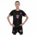 Форма футбольна дитяча Inter Miami Messi 10 гостьова 2024, розмір 30, зріст 150-160, чорний-рожевий, код: CO-3642_30