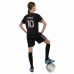 Форма футбольна дитяча Inter Miami Messi 10 гостьова 2024, розмір 30, зріст 150-160, чорний-рожевий, код: CO-3642_30